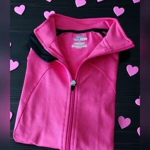 Mizuno Youth Focus For Women Full Zip Jacket Pink Size XS NWT